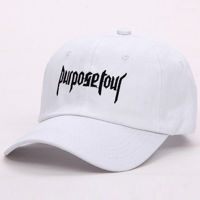 FIND 韓國品牌棒球帽 男女情侶 時尚街頭潮流 Purpose tour字母刺繡 帽子 太陽帽 鴨舌帽 棒球帽