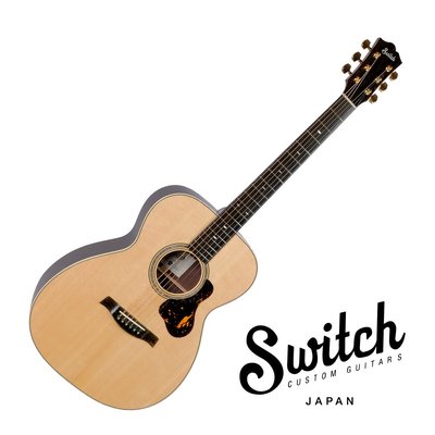 Switch OM-70 西堤卡雲杉面板 印度玫瑰木背側 全單 民謠吉他 - 【他，在旅行】