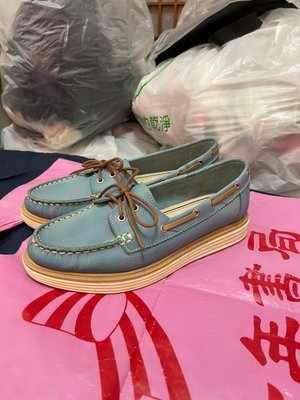 「 二手鞋 」 ORIN 女版帆船鞋 6號（藍）78