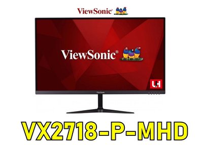 【UH 3C】優派 ViewSonic VX2718-P-MHD 27吋 電競顯示器 VA螢幕 內建喇叭