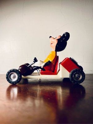 【梅根甜甜歐洲古物】迪士尼米奇古董玩具車*現貨在台*#老物老件#禮物玩具#裝飾擺設展示#商品攝影#米老鼠