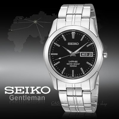 SEIKO 精工 時計屋 SGG715P1 超薄紳士男錶 不鏽鋼錶帶 藍寶石水晶玻璃 防水100米