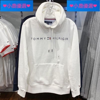 ❤小鹿優選❤現貨正品 代購正品TOMMY HILFIGER 湯米衛衣男連帽外套秋款打底純色加絨衫