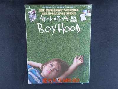 收藏版 [藍光先生BD] 年少時代 Boyhood ( 傳訊正版 ) - 附贈電影書 + 劇照卡