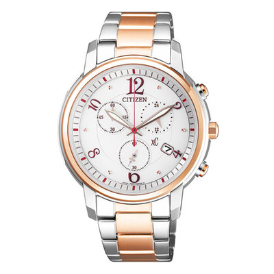 【時光鐘錶公司】CITIZEN 星辰 FB1435-57A Eco-Drive光動能 XC系列 三眼計時腕錶