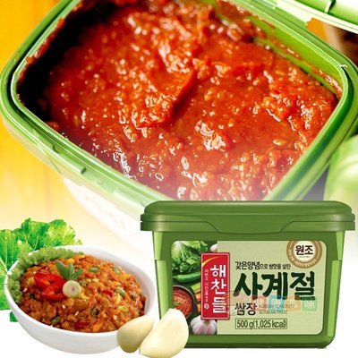 韓國 CJ 菜醬 豆瓣醬 拌飯醬 生菜沾醬500g[KO8801007052854] 健康本味