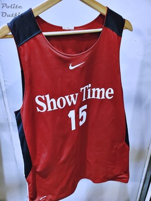 Nike dri fit show time 15 雙面穿 籃球背心
