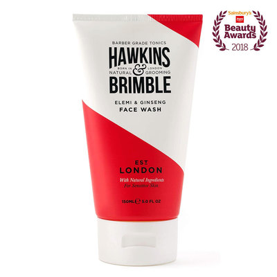 英國 Hawkins & Brimble 霍金斯 控油平衡 男性敏感肌洗面露（男士保濕洗面膠潔顏露 男生男用洗面乳潔面乳