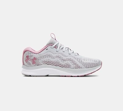 女鞋 Under Armour UA Charged Bandit 7 慢跑鞋 灰粉 3024189-105