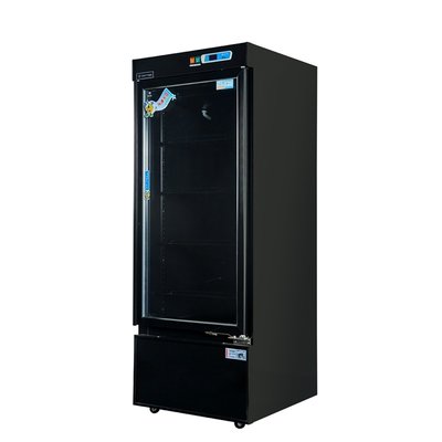 黑色單門玻璃冷藏展示櫃 得台 Daytime 機下型 400公升 冰箱 全黑 冷藏 展示櫃 110V 全省配送