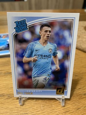 2018-19 Panini Donruss Rated Rookie Phil Foden RC Base