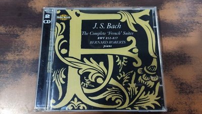 文本齋 Bernard Roberts BACH 巴哈 巴赫 法國組曲全集 BWV812-817 Nimbus 2CD