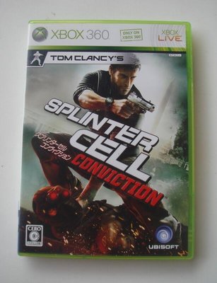 XBOX360 縱橫諜海 斷罪 (ONE可玩) (英文字)Splinter Cell: Conviction