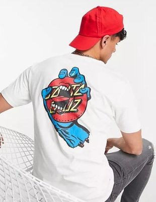 代購Santa Cruz Screaming dot t-shirt休閒時尚滑版街頭風短袖T恤S-XL
