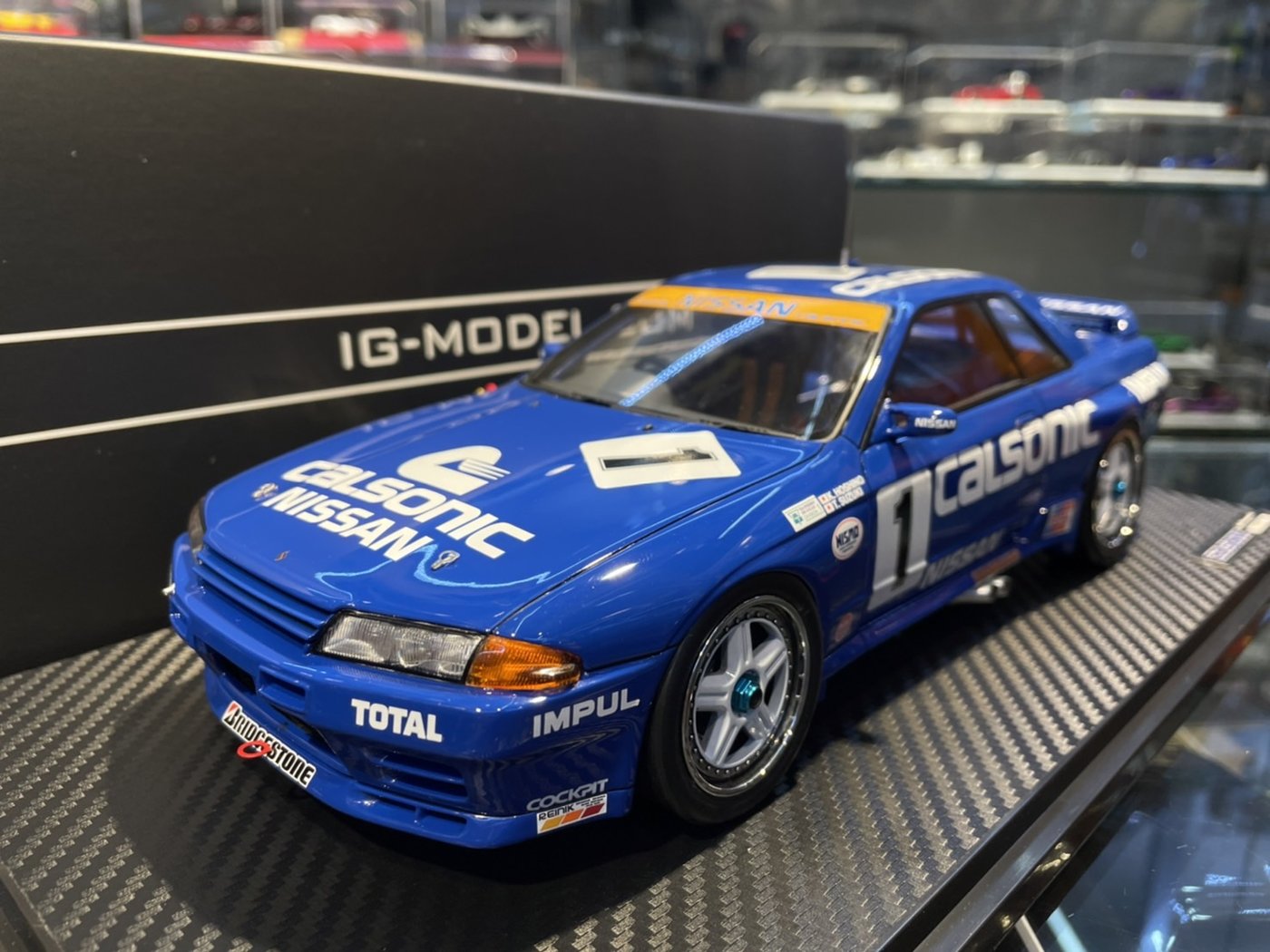 吉華@ 1/18 Ignition IG2819 CALSONIC SKYLINE (#1) 1991 JTC | Yahoo