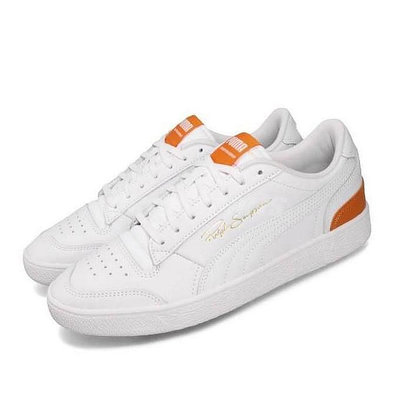 PUMA Ralph Sampson 男款白橘色休閒鞋-NO.37084604