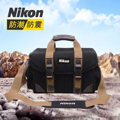 Nikon專業相機包 攝影包 單肩包 側背包 復古 相機包 單眼相機 微單眼 類單眼 旅行 攝影 一機二鏡 背包 單眼相機