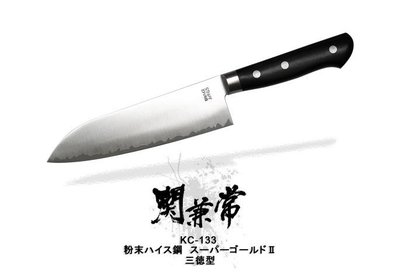 【angel 精品館 】日本 Kanetsune 關兼常 16.5cm 超級金紙粉末鋼廚刀 KC-133