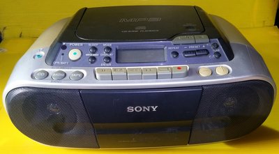 SONY MP3 卡帶手提CD