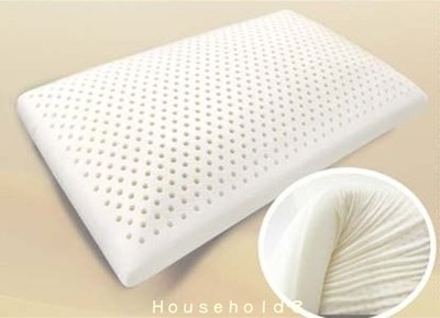 乳膠枕頭 100%天然乳膠枕 蜂巢氣孔 舒適透氣不悶熱 深層釋壓 回彈性好 耐用不易變形 會呼吸的枕頭