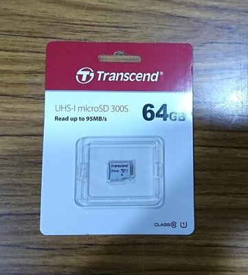 點點子電腦-北投◎創見Transcend 64G UHS-I microSD 300S C10 記憶卡◎320元