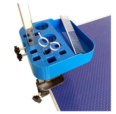 寵物美容桌工具盒 簡易儲物盒 剪刀收納架 美容台工具擺置架 HF01（三色可挑）每件550元
