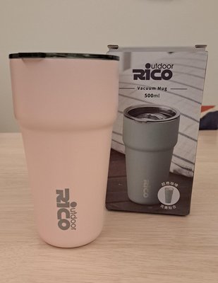 Rico真空隨享杯 304不銹鋼 500ml 咖啡杯 飲料杯 保溫杯 保冰杯 隨身杯
