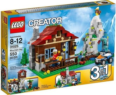 LEGO 樂高 Creator 創意百變：31025 Mountain Hut 山林小屋