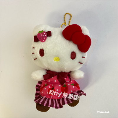 [Kitty 旅遊趣] Hello Kitty 玩偶吊飾 絨毛吊飾 草莓巧克力凱蒂貓 美樂蒂 大耳狗 酷洛米 Piano
