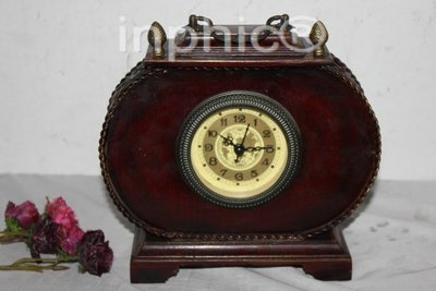 INPHIC-木質工藝家居飾品 復古 古董座鐘