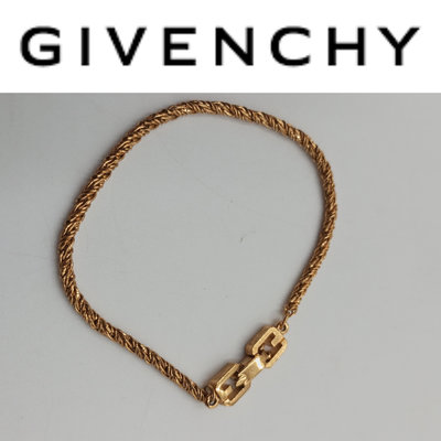 【皮老闆二店】 二手真品  GIVENCHY   紀凡希 手鍊  03053101 Z319