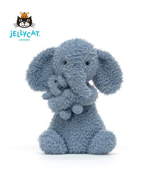 英國Jellycat哈朵斯大象毛絨玩具公仔陪伴嬰兒玩偶娃娃公仔送禮