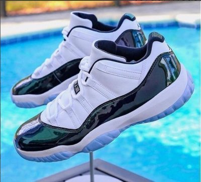 Buy Air Jordan 11 Retro Low 'Emerald' - 528895 145