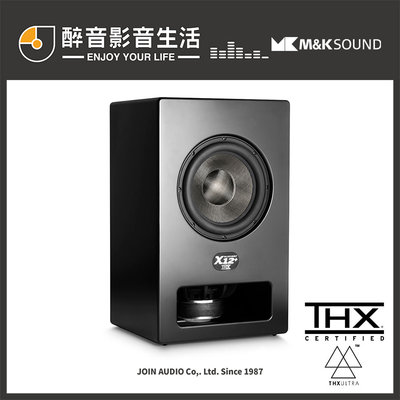 【醉音影音生活】丹麥 M&K SOUND X12+/X12 Plus 12吋主動式超低音喇叭/重低音喇叭.台灣公司貨