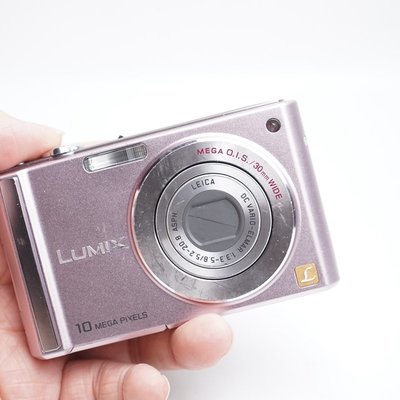 粉色Panasonic/松下 DMC-FS20 CCD相機數碼DC懷舊復古徠卡鏡頭片