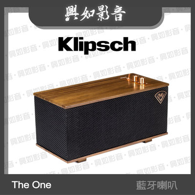【興如】Klipsch The One 5.1 復古經典藍芽喇叭(胡桃木) 另售 Cinema 600 5.1