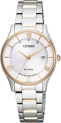 日本正版 CITIZEN 星辰 ES0002-57A 光動能 手錶 女錶 電波錶 日本代購