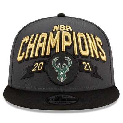 2021 NBA 總冠軍 密爾瓦基公鹿隊 Milwaukee Bucks 9FIFTY 可調節 總冠軍帽