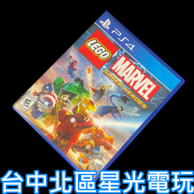 【PS4原版片】 樂高漫威超級英雄 Lego Marvel 鋼鐵蜘蛛人 【英文版 中古二手商品】台中星光電玩