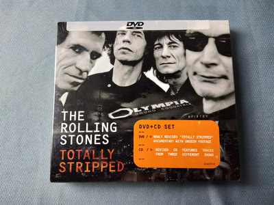 O版 滾石樂隊The Rolling Stones – Totally Stripped DVD全新