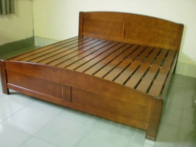 鄉村素雅　全實木6尺雙人床架　全實木床板　另有5尺及3.5尺()暖暖屋傢俱傢飾