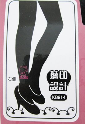 【卡漫迷】 Hello Kitty 絲襪 粉蔥 ㊣版 台灣製造 褲襪 造型襪 凱蒂貓 蔥印 膝上襪 內搭褲 M ~ L