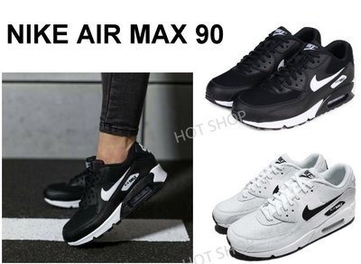 NIKE AIR MAX 90 ESSENTIAL 運動鞋 氣墊鞋 黑 白 慢跑鞋 休閒鞋 男鞋 女鞋