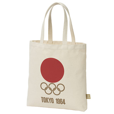 [全新] 東京奧運 Tokyo Olympics 2020 官方紀念商品 奧運遺產東京1964 日產帆布生態袋 現貨