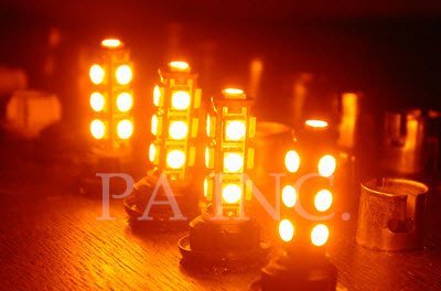 【PA LED】T10 13晶 SMD LED 黃光 方向燈 小燈 定位燈 耐熱底座