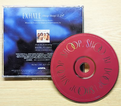 美版宣傳CD！Whitney Houston 惠妮休斯頓 Exhale 等待夢醒時分 (ASCD-2885)