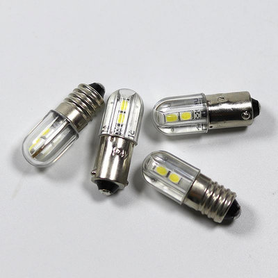 新品高亮款LED指示燈泡6.3v12V24V36v110V220V卡口螺口B9按鈕警示燈珠