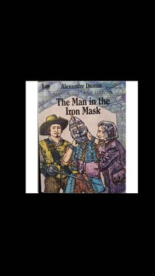 The Man in the Iron Mask Alexandre Dumas兒童英文小說（可台中面交）