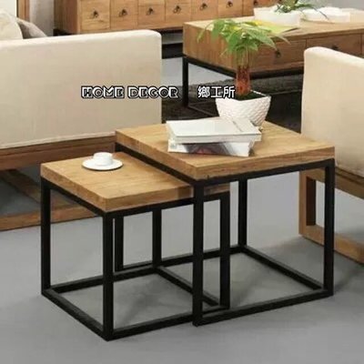 Home decor 鄉工所 工業風 LOFT 茶几 桌子 邊桌 矮桌 床頭桌 實木餐桌 電視櫃 辦公桌 IKEA品東西
