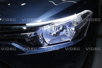 巨城汽車 豐田TOYOTA NEW VIOS 雙色 LED 純正 WRC 高亮度 導光條 完全防水 C300 新竹 威德